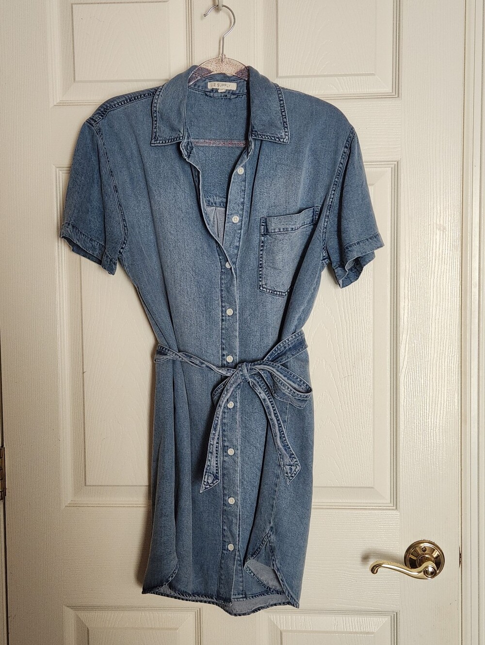Z Supply Chambray Shirt Dress - EUC